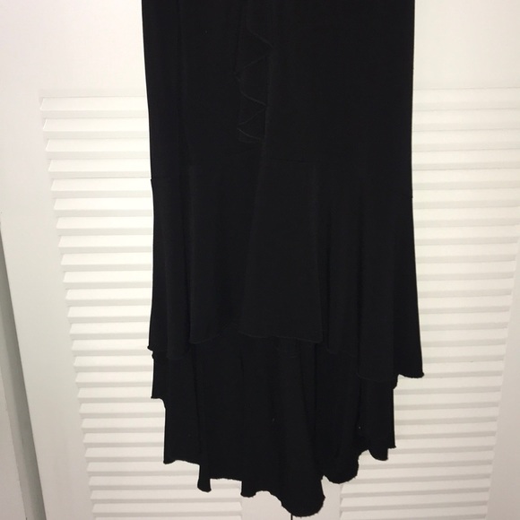 Rampage -Beautiful black hi-low dress. Size M ❤️ - Picture 6 of 8